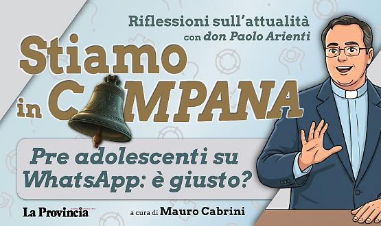 Under 13 su WhatsApp: &egrave; giusto?