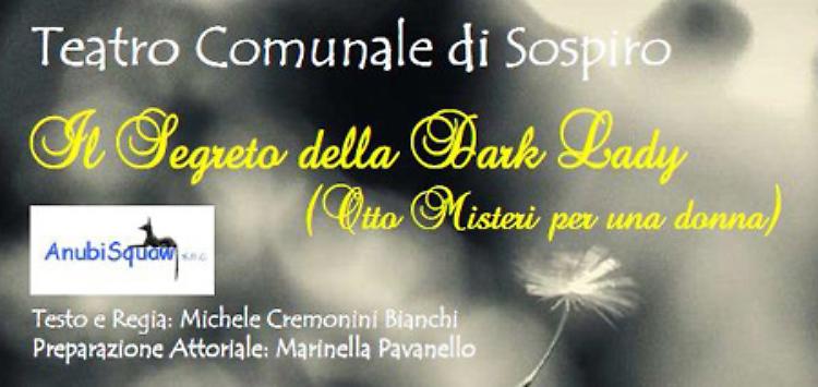 Il 26 maggio debutta al Comunale Sospiro 'Il segreto della Dark Lady'