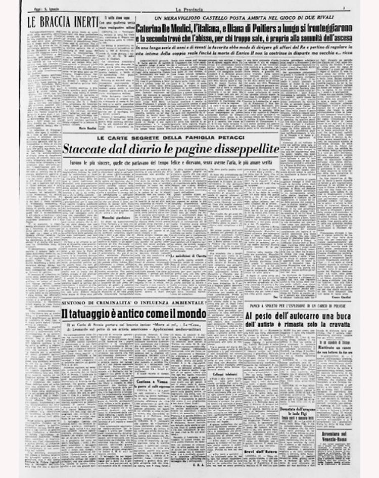 Restituito alla famiglia Petacci l'epistolario tra Claretta a Mussolini