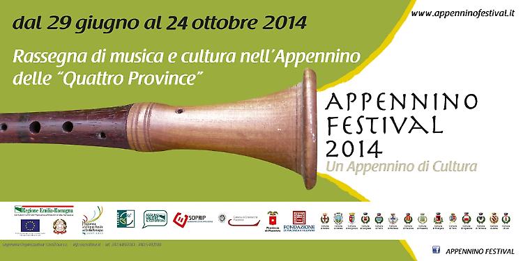 Rassegna di musica e cultura nell'Appennino delle quattro province Fino al 24 ottobre