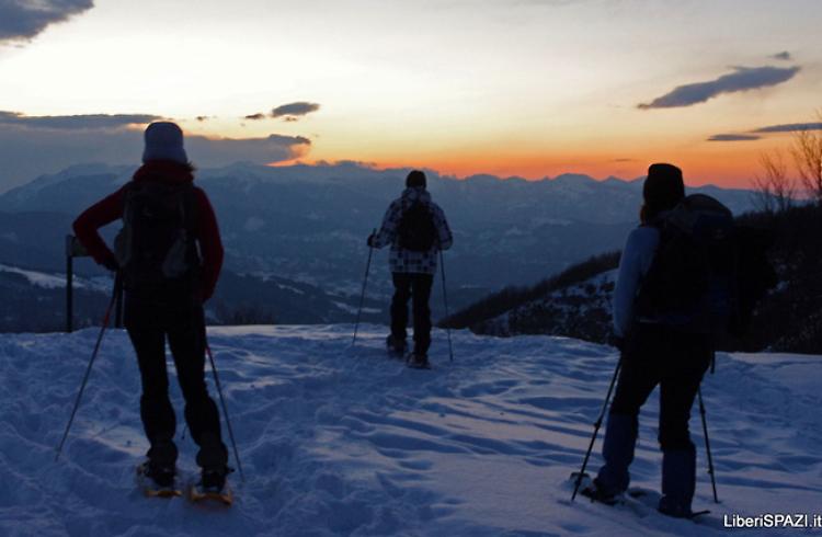 Escursioni tra il tramonto e la notte, stelle e vin brulè 