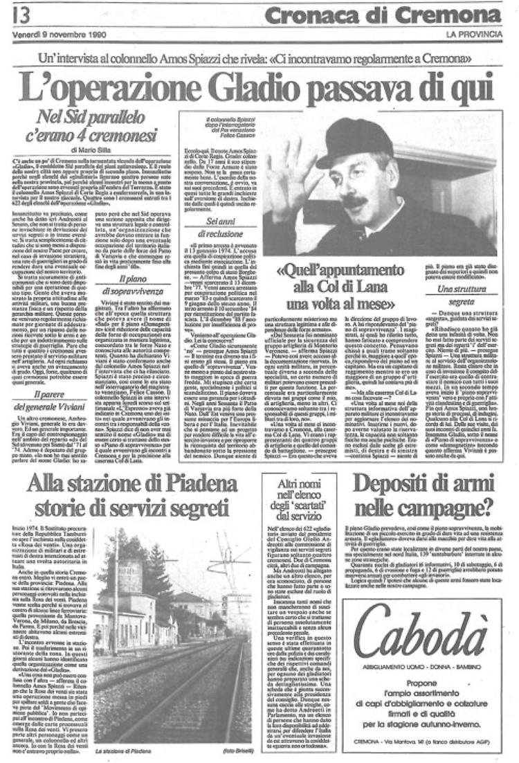 Le indagini sul'operazione 