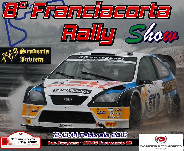 A Castrezzato  l’8^ edizione del Franciacorta Rally Show