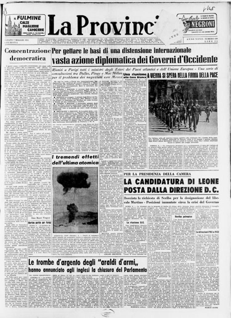 Per gettare le basi di una distensione internazionale vasta azione diplomatica dei Governi d'Occidente - I tremendi effettidell'ultima atomica
