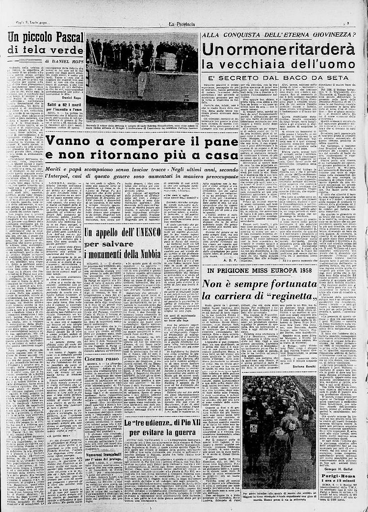Vanno a comperare il pane e non ritornano più a casa