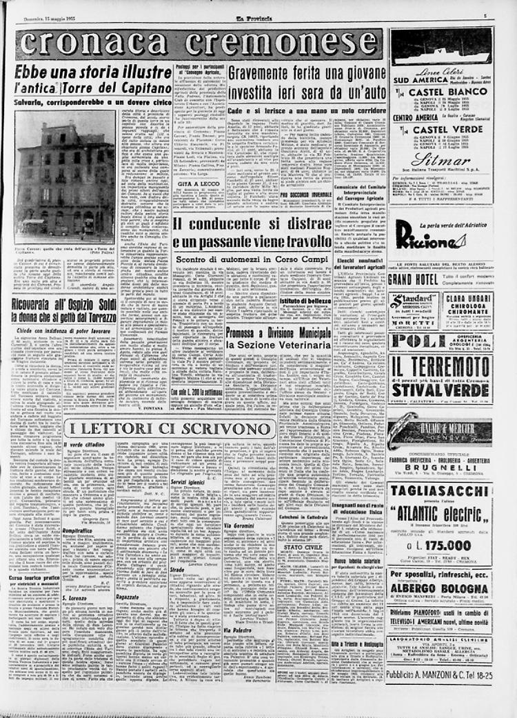 Ebbe una storia illustre la Torre del Capitano