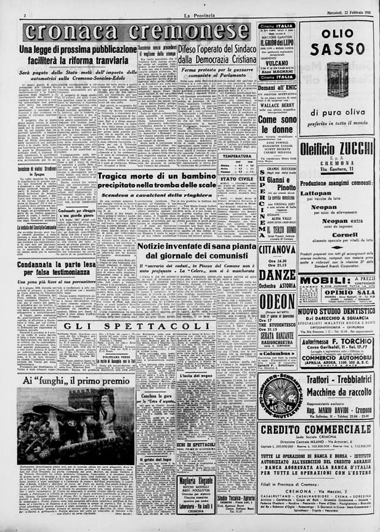 Fake news già nel 1950