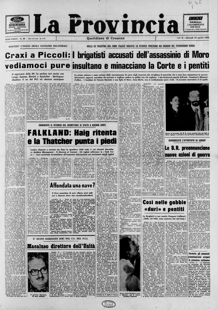Inizio del processo Moro tra proteste e gazzarre