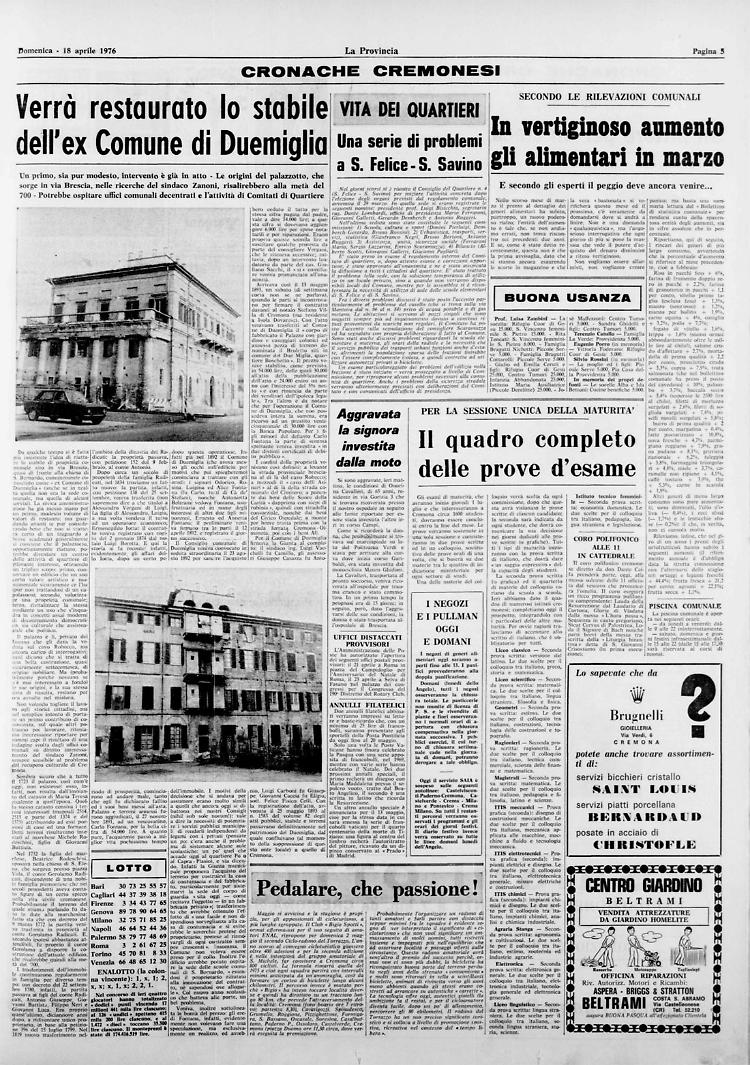 Ricerca sulle origini del palazzotto di Duemiglia