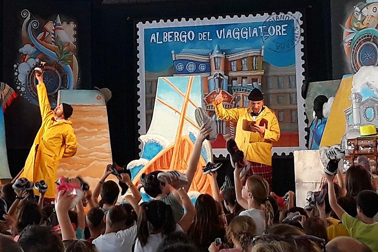 Spettacolo teatrale per famiglie: Viaggiando s'impara