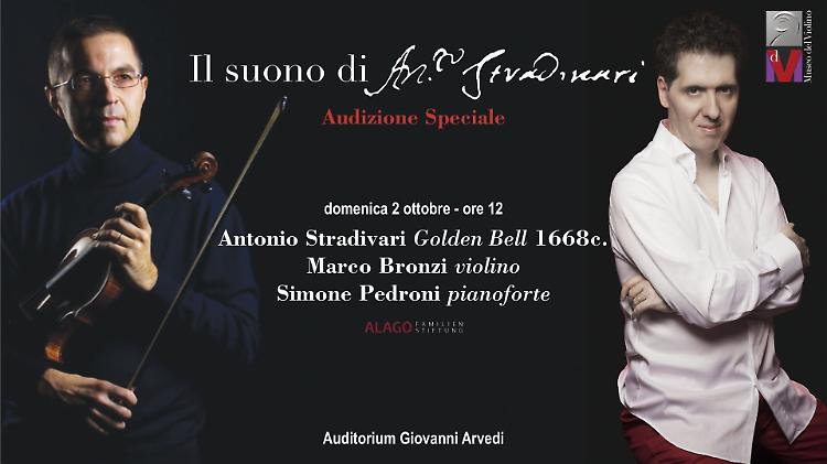 Audizione speciale - Antonio Stradivari violino Golden Bell 1668c