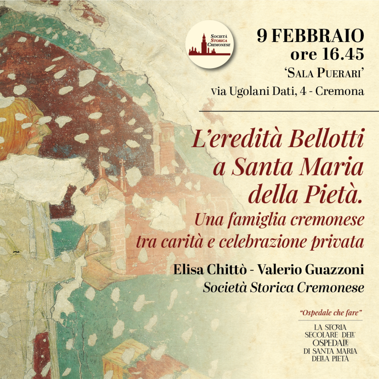 L'eredità Bellotti a Santa Maria della Pietà