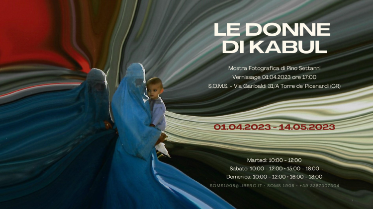 Finissage della mostra fotografica "Le donne di Kabul" di Pino Settanni