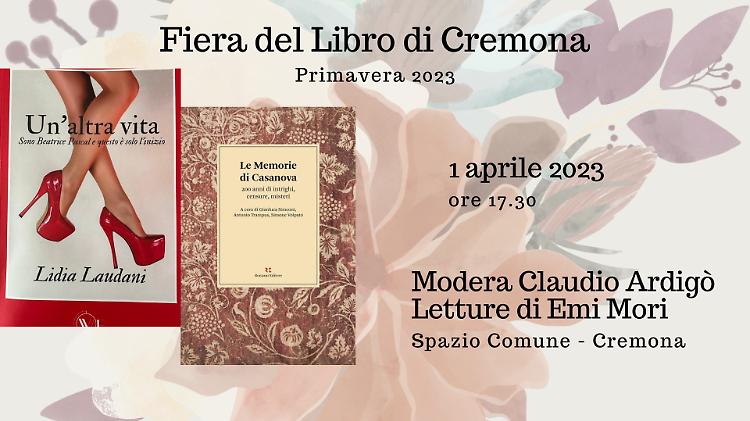 Presentazione dei libri "Un’altra vita" e "Le memorie di Casanova"