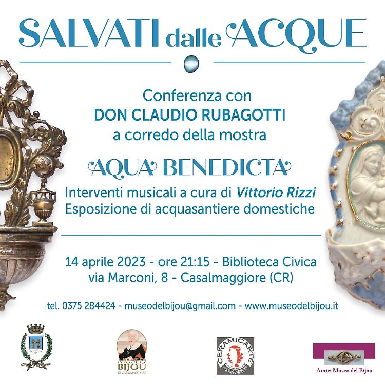 Conferenza con don C. Rubagotti sulla mostra Aqua Benedicta