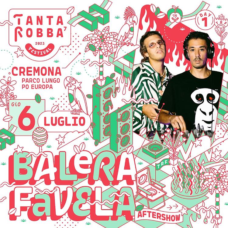 Ospiti al Tanta Robba Festival i Balera Favela