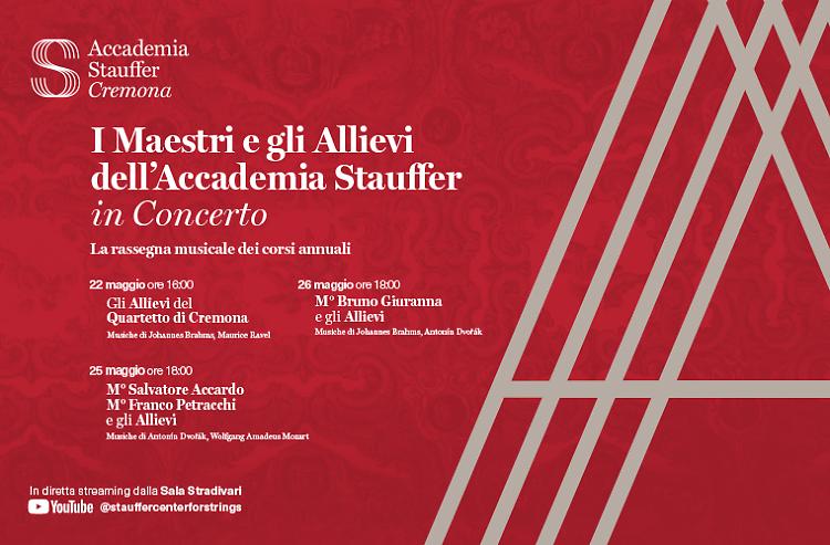 Concerto degli allievi dei M. Bruno Giuranna e Antonio Meneses