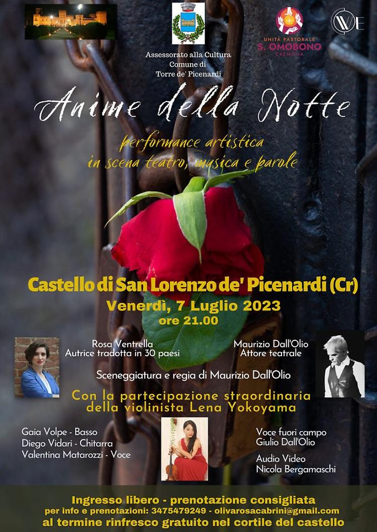 Spettacolo "Anime della notte"