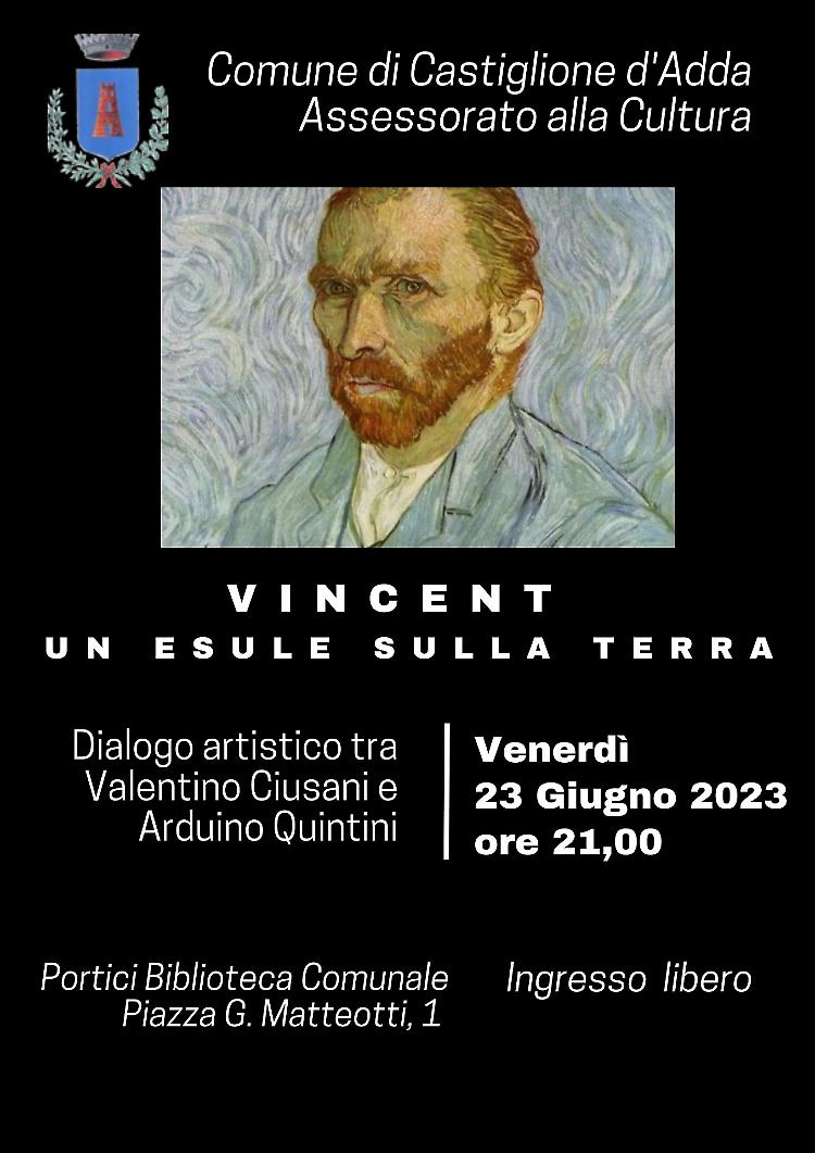 Conferenza "Vincent, un esule sulla terra"