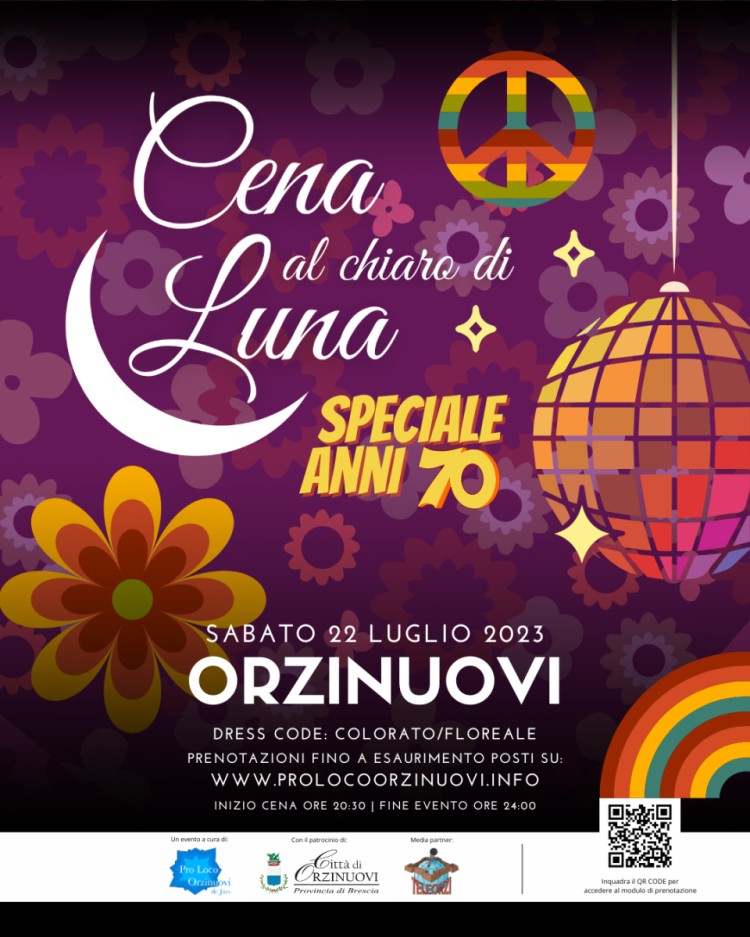 Cena al chiaro di luna 2023