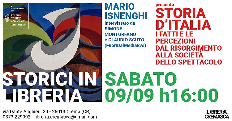 Mario Isnenghi presenta "Storia d'Italia"