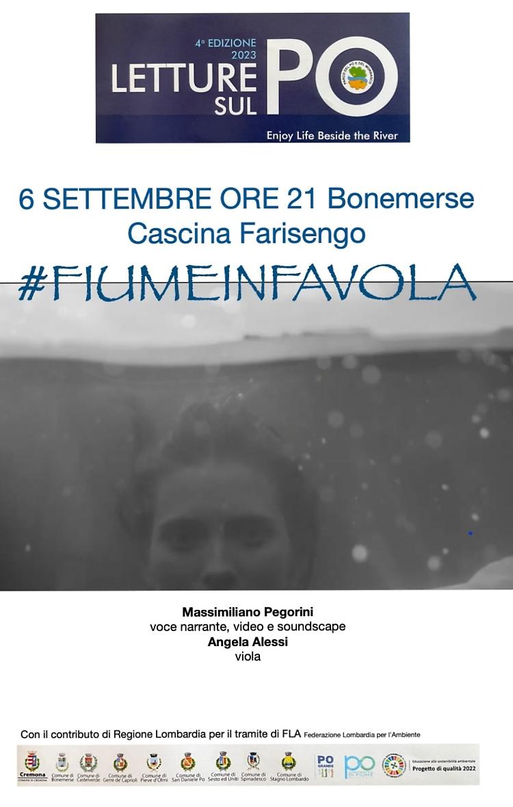 #fiumeinfavola performance della rassegna Letture sul Po