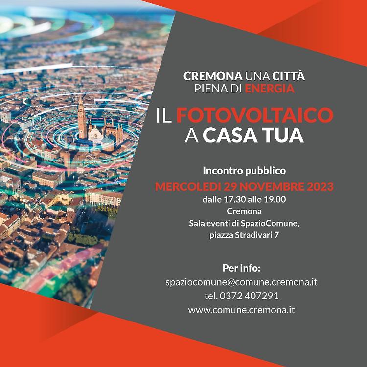 Il fotovoltaico a casa tua 