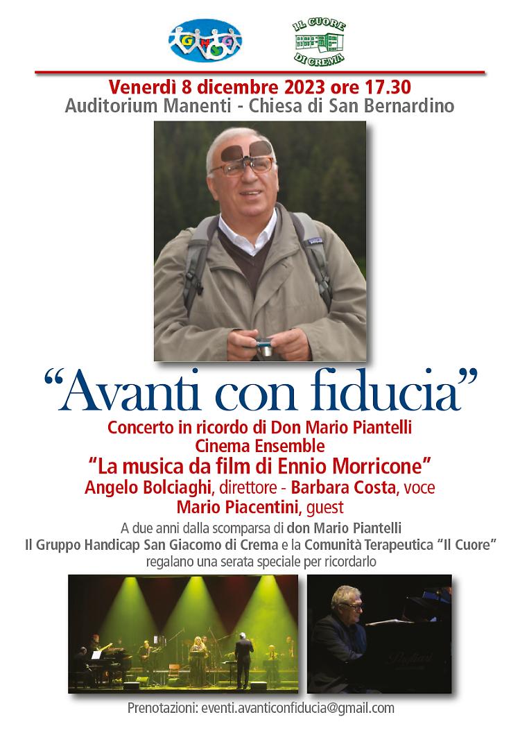 Serata speciale in ricordo di don Mario Piantelli