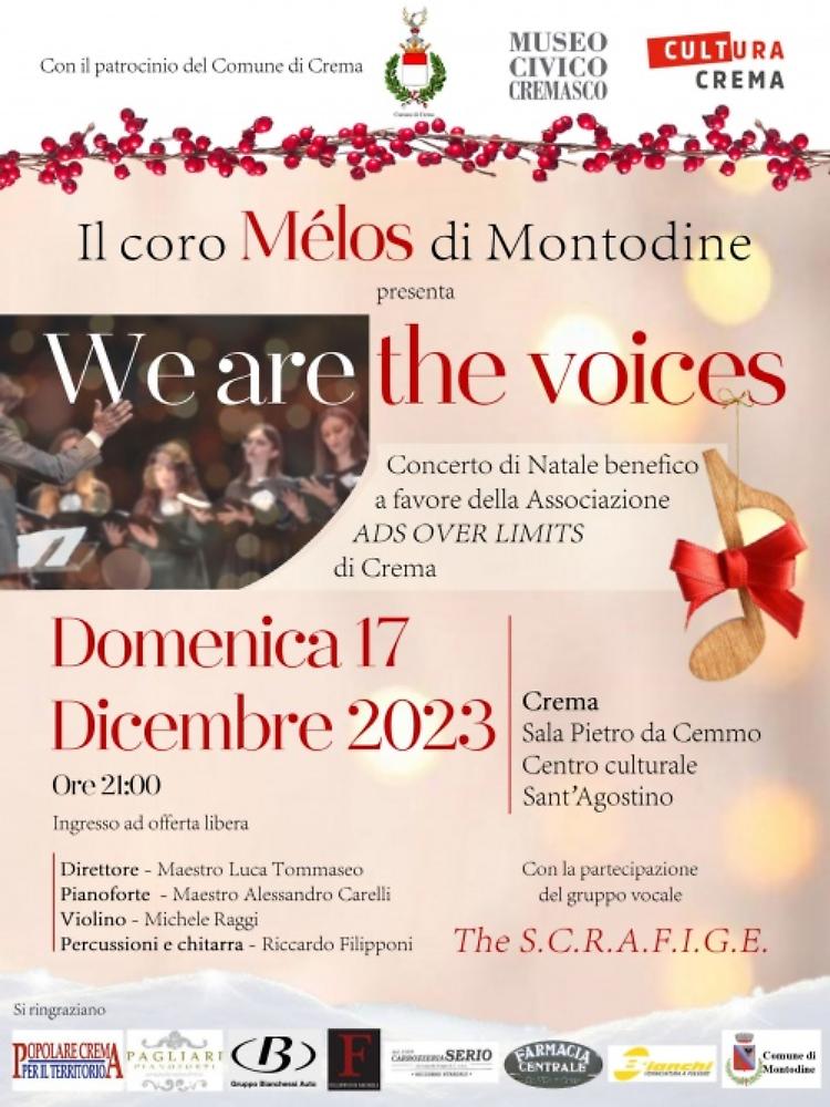 Il Coro Mélos presenta il concerto We are the voices