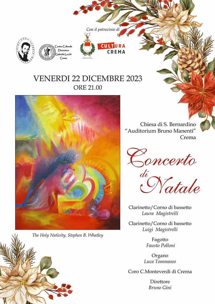 Concerto di Natale del coro C. Monteverdi