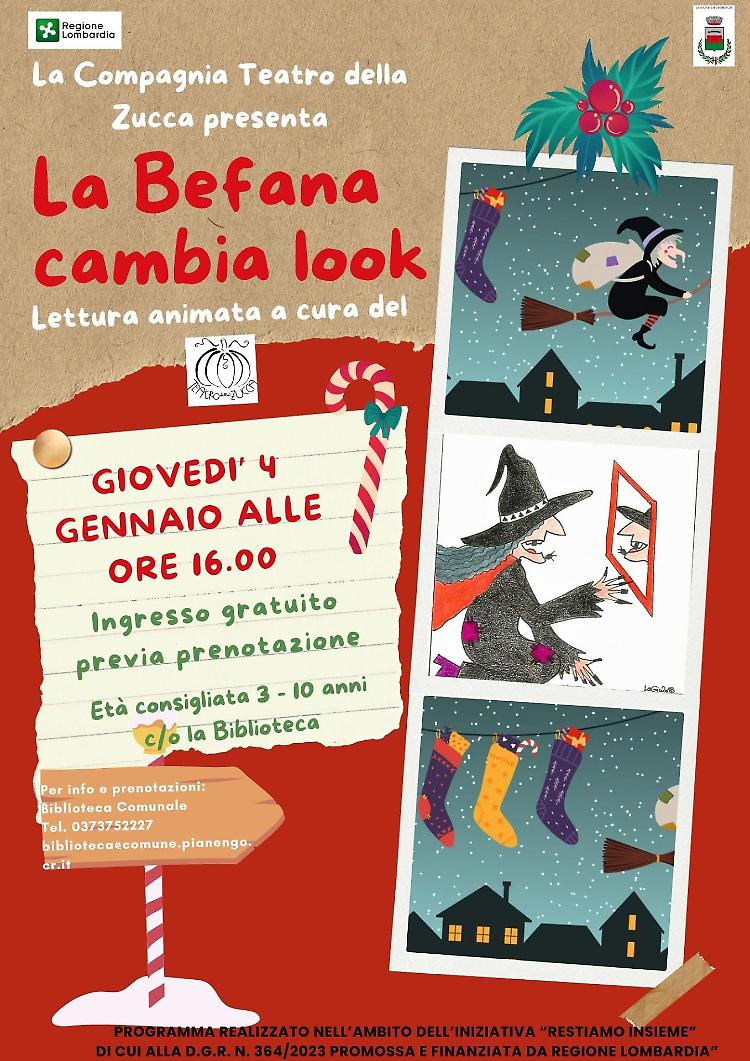 La Befana cambia look  