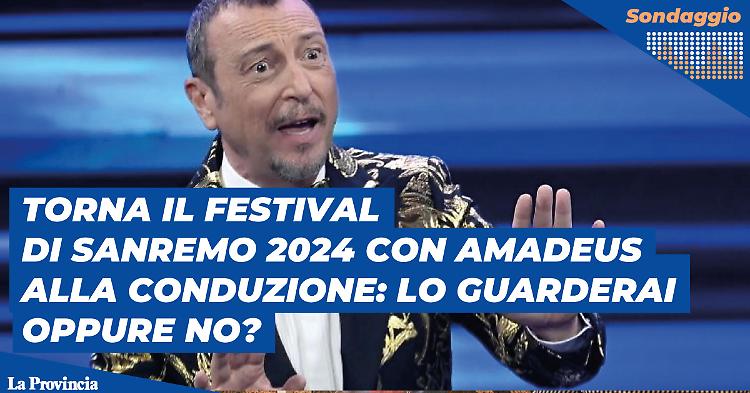Festival di Sanremo 2024: lo guarderai oppure no?