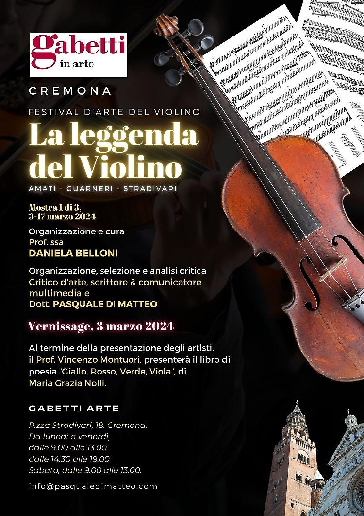 Collettiva d'arte contemporanea: La Leggenda del Violino
