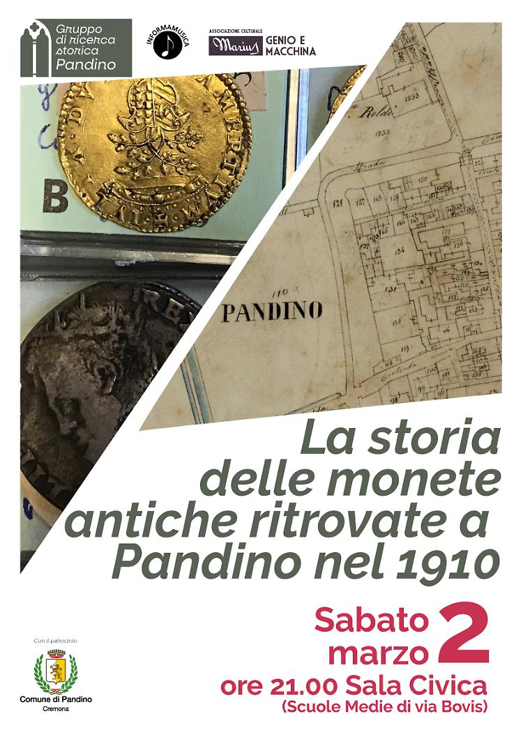 La storia delle monete antiche ritrovate a Pandino nel 1910