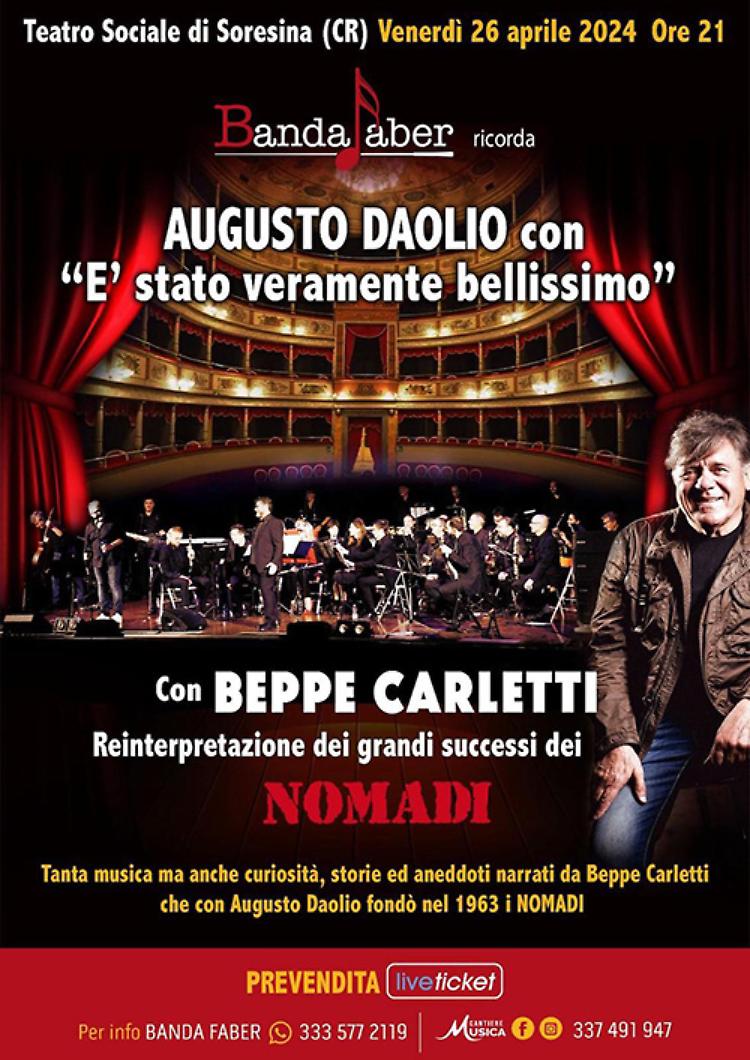 BandaFaber ricorda Augusto Daolio con un concerto