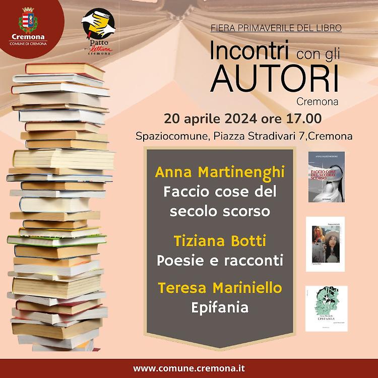 Incontro con gli autori di 2 bellissimi romanzi