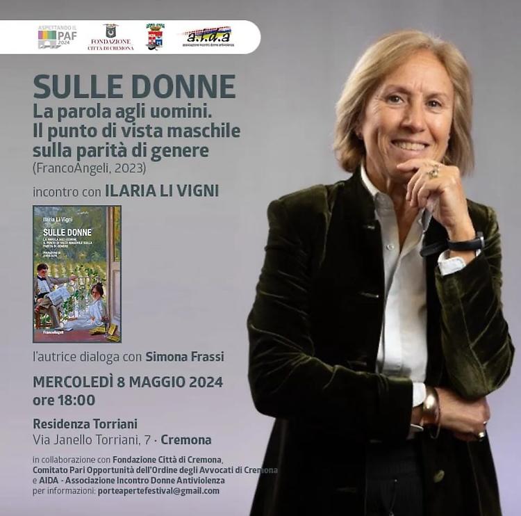 Sulle donne. La parola agli uomini. Incontro con Ilaria Li Vigni