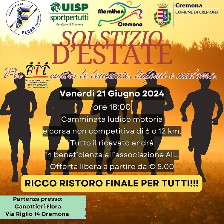 Solstizio d'estate: una corsa con AIL