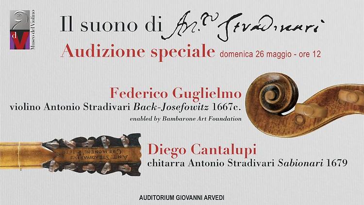 Audizione speciale: il suono "antico" di Stradivari