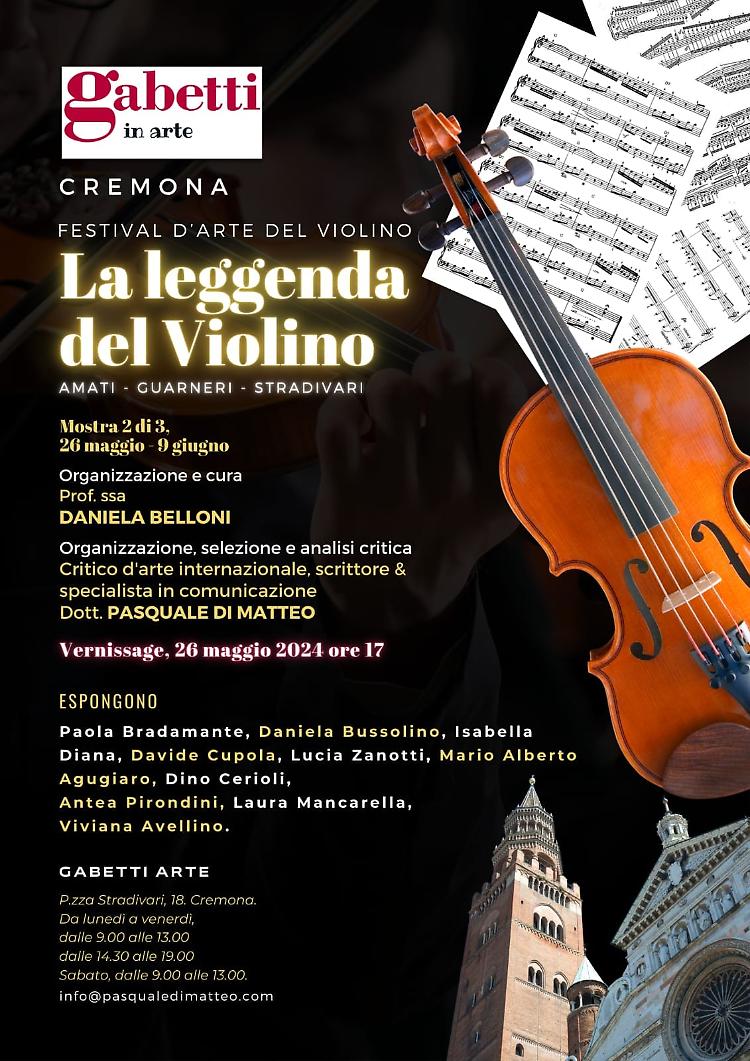 Collettiva d'arte contemporanea: La Leggenda del Violino