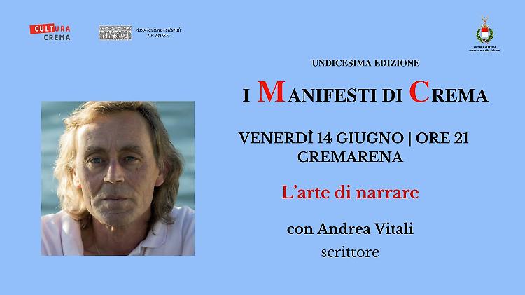 Incontro: L’arte di narrare, con Andrea Vitali, scrittore