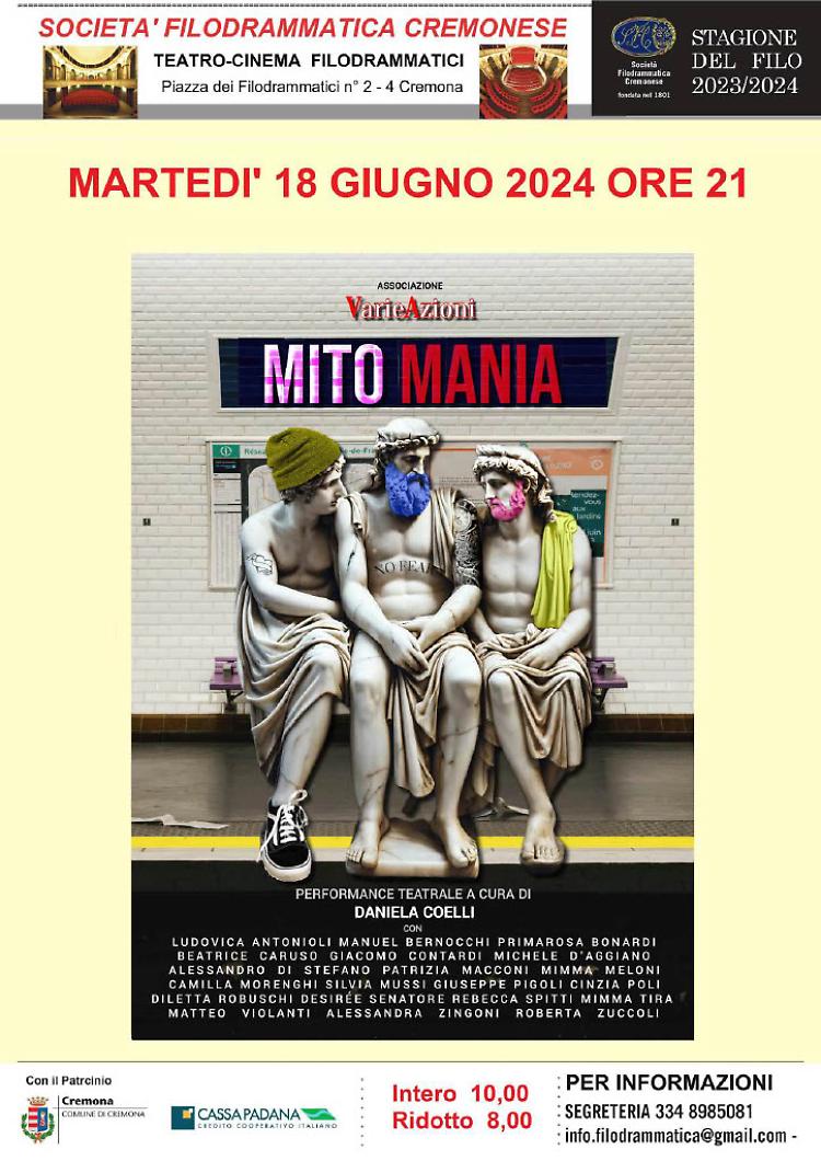 VarieAzioni - Mito Mania - Performance teatrale