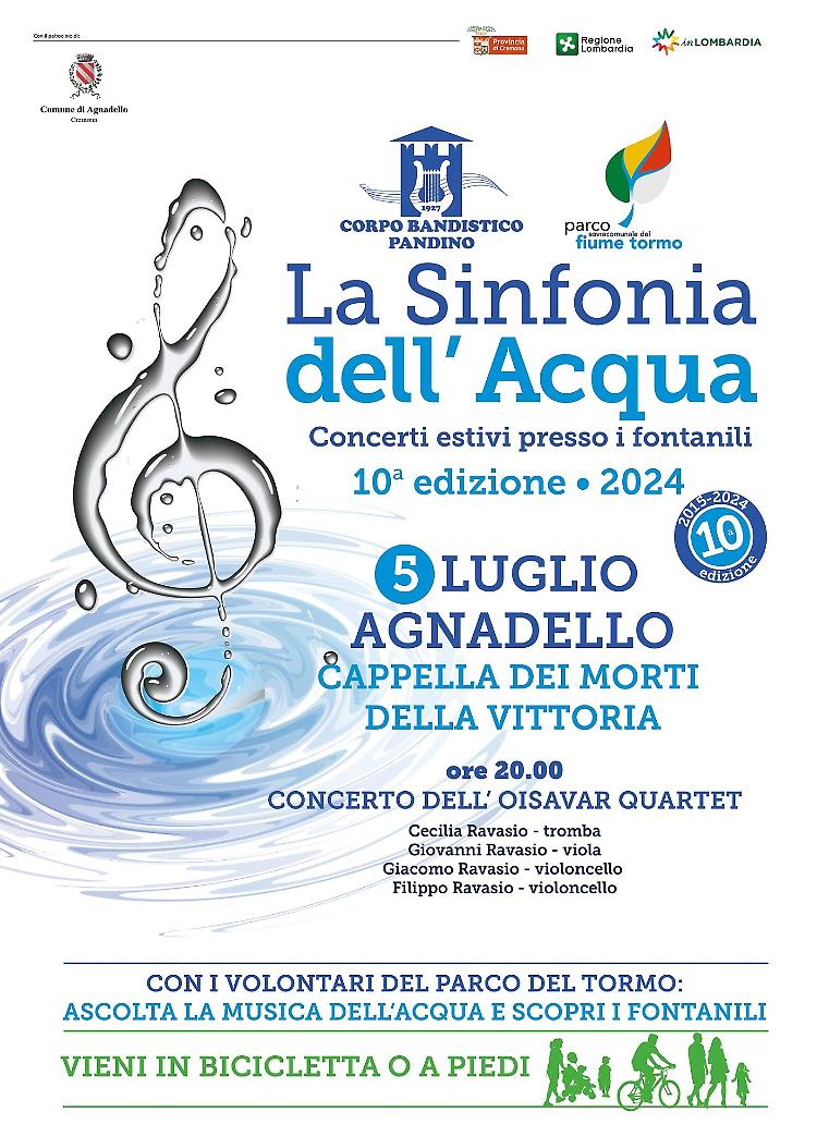 La Sinfonia dell'Acqua: concerto della banda di Cassano