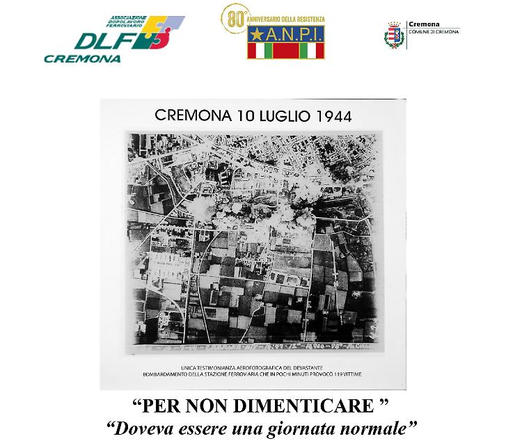 Bombardamento su Cremona del ‘44: la commemorazione