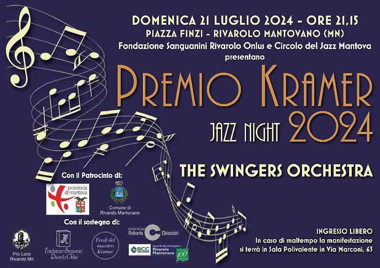Premio Kramer Jazz Night 2024 con Gianluigi Trovesi