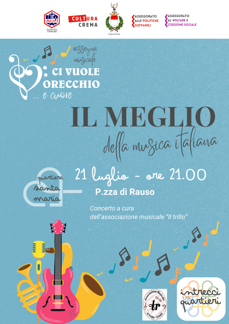 Il Trillo in concerto con "IL MEGLIO della musica italiana"