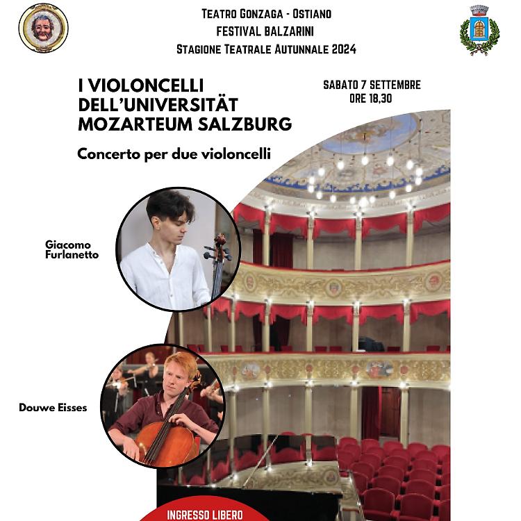 I violoncelli dell’Universitat Mozarteum Salzburg