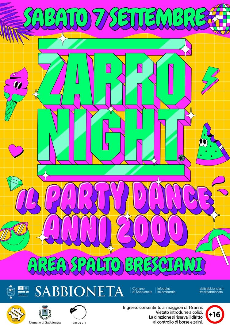 Zarro Night Party Dance anni 2000