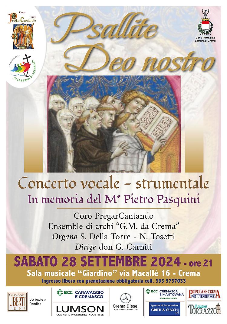 "Psallite Deo nostro" Concerto vocale strumentale
