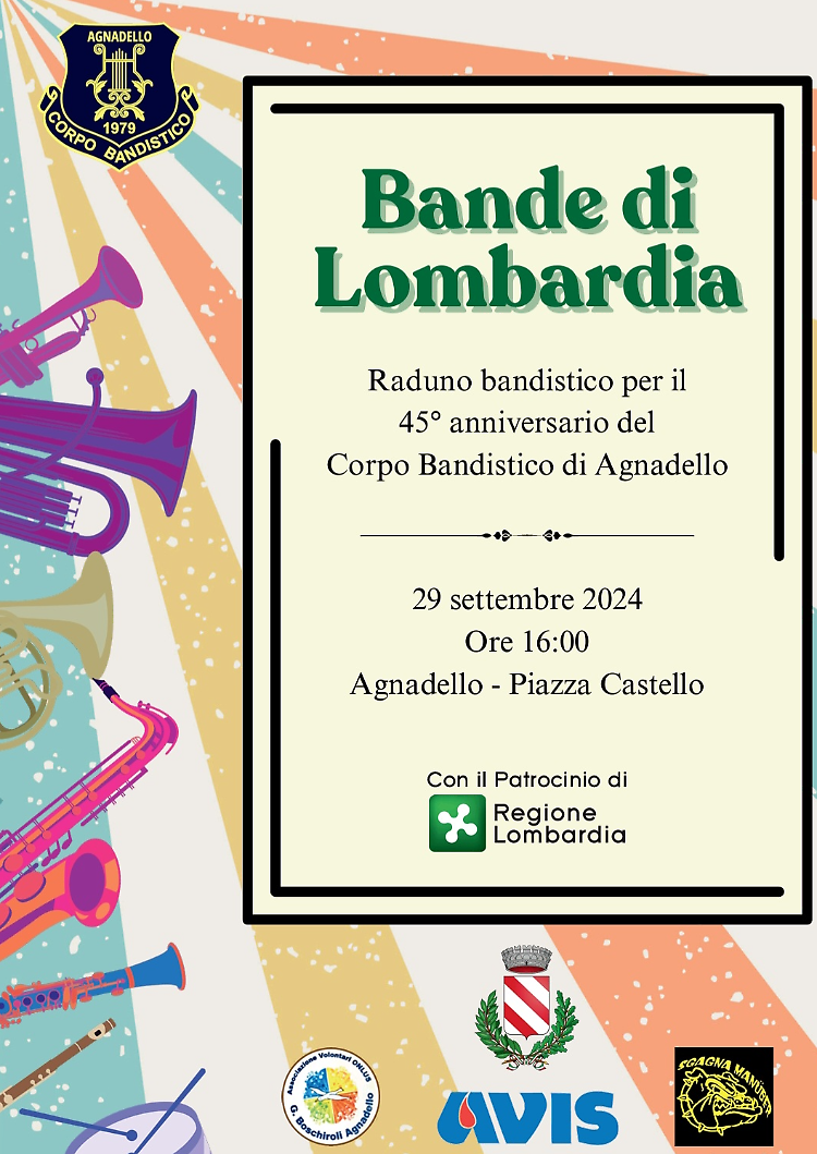 "Bande di Lombardia" raduno bandistico 